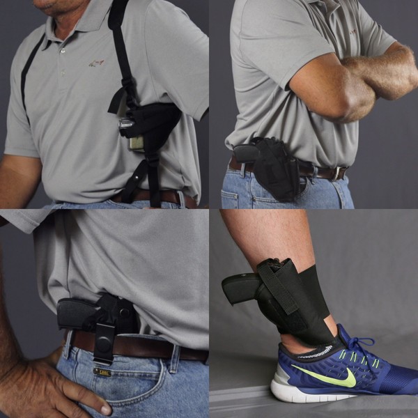 Gun Holster Buy 1 GET 3 Free Compatible with FITS COLT POCKETLITE Ruger LCP II W/Laser Kimber Micro 380 1