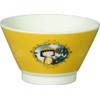 Chibi Maruko-chan CM41-351 35th Anniversary Ceramic Rice Bowl, Yellow, 12.2