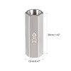 uxcell Nickel-Plated Copper One Way Air Check Valve G 1/8