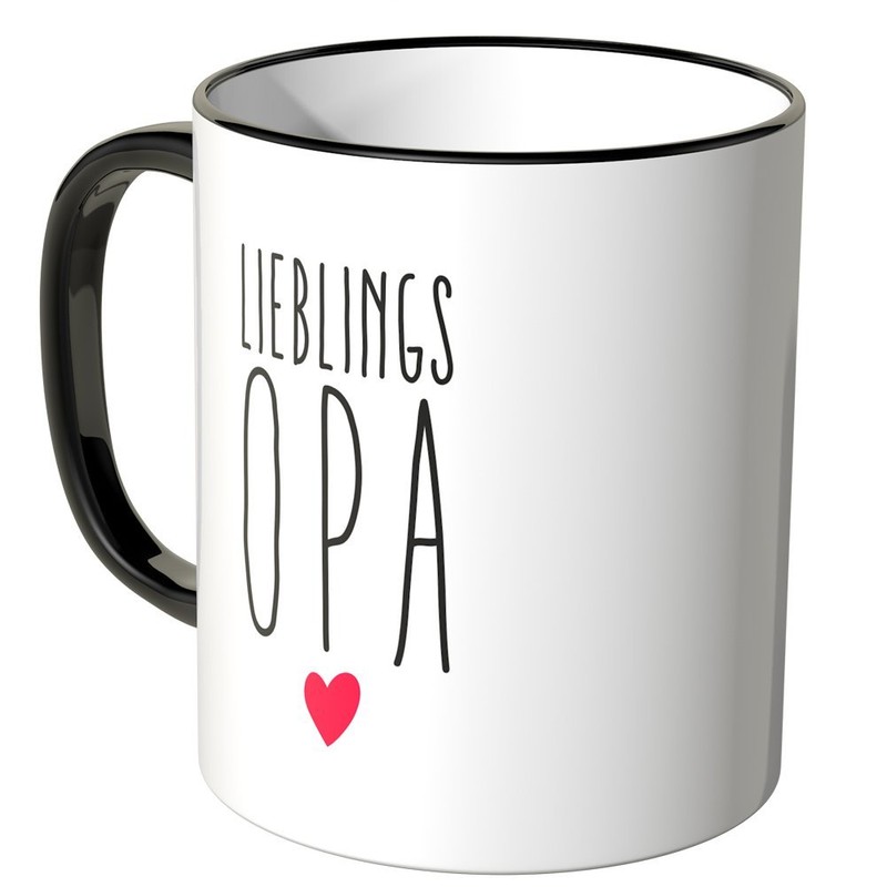 Wandkings® Cup Quote 'Favorite Grandpa with a small heart