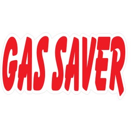 Ez-line Vinyl Number Slogans for Car Lots 2 Dozen Large Windshield Decal Stickers Dealership Numbers (Gas Saver)