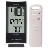 AcuRite 실내외 온도가 있는 AcuRite 02059M 디지털 온도계 흰색 [Multi-Sensor