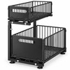 2-Tier Under Sink Organizer for Kitchen & Bathroom – Adjustable