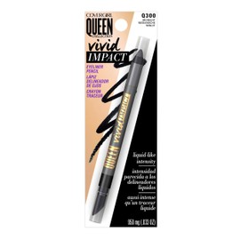 COVERGIRL Queen Vivid Impact Eyeliner Midnight Q300, .033 oz (packaging may vary)