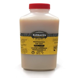 Zeli Professional Leather Top Coat Leather Sheen and Sealant Finish - Gloss w/Carnauba 32 oz
