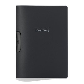 Durable Duraswing 228957 Job Application Folder for 30 Sheets A4 - Charcoal Grey (Pack of 5)