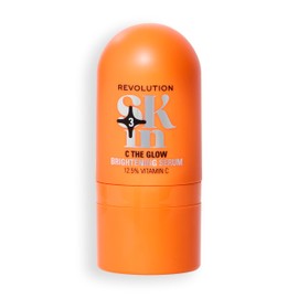 Revolution SKin, C The Glow Brightening Serum, Face Serum With Vitamin C, Boosts Radiance, Hydrating Formula, Vegan & Creulty-Free, 30ml