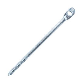 5" Eye Lag Wood Dura-Screws Zinc Plated (Qty 500)