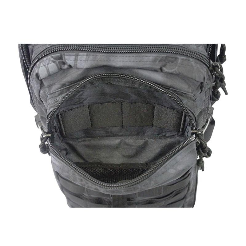 Tactical Assault Rush Backpack - Waterproof Nylon 1000D, MOLLE System,