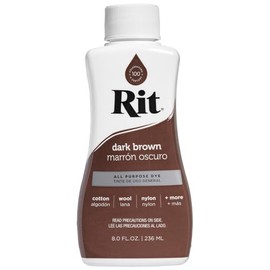 Rit All Purpose Liquid Dye Dark Brown 236ml