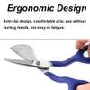 Carpet Pile Scissors, Carbon Steel Duckbill Napping Shears Mini Portable