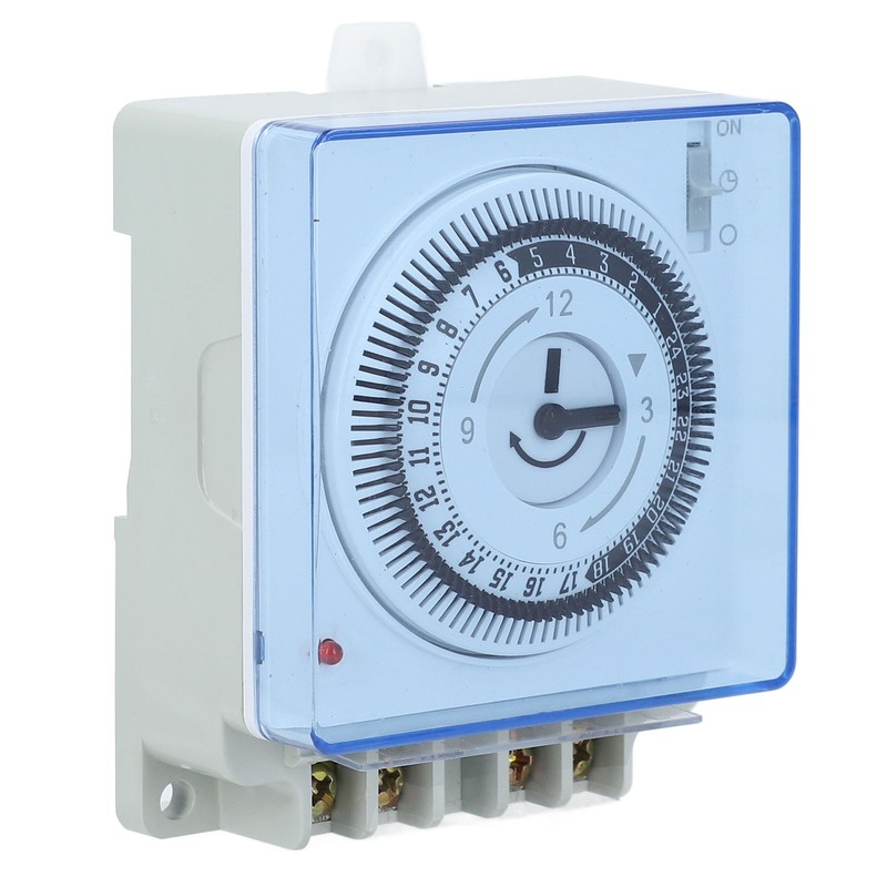 24 Hour Mechanical Time Switch Automatic Power Off Quick Connect