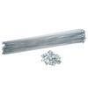 VekAuto 36 Pcs 14G J Bend Bicycle Spokes, 290mm Universal