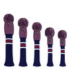 Scott Edward Golf Club Head Covers Set of 5 Golf