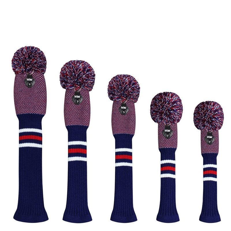 Scott Edward Golf Club Head Covers Set of 5 Golf