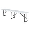 Lifetime 80305 Portable Folding Bench, White