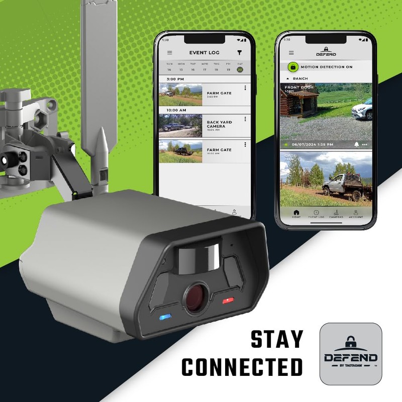TACTACAM Defend Cellular Security Camera