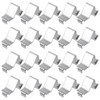 20 Pcs Heavy Duty Metal Shelving Brackets Clips Cabinet Shelf