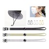 Hat Straps, Hat Straps, 3 x Safety Pins, Set of
