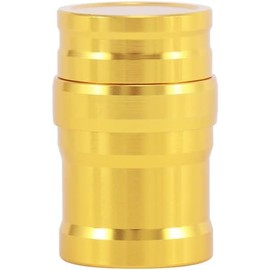 Gold Portable Metal Mini Alcohol Lamp, 10ml Liquid Lighter Stoves Tools, Mini Ignition Tool for Travel Camping Hiking