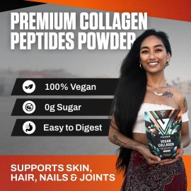 vedge Vegan Collagen Powder - Plant-Based Collagen for Hair, Skin, Nails