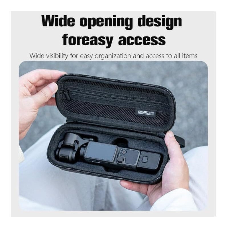 DJI Osmo Pocket 4 Protective Case Set PU Waterproof Storage