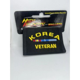 Eagle Crest KOREA VETERAN Deluxe TriFold Wallet Black | Eagle Crest Style 41573 NEW