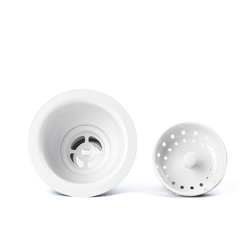 VARNAHOME 3-1/2 Deep Cup Kitchen Sink Drain Assembly, 304 Stainless