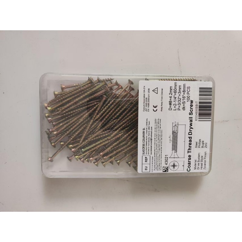 Suneke Pack of 120 M4.2 mm Assortment of High-Hard Drywall