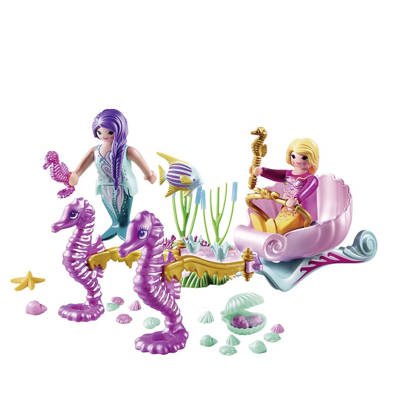 Playmobil Seahorse Carriage and Figure Pack Playset