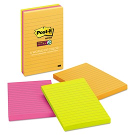 MMM6603SSUC - Jewel Pop Post-it Super Sticky Notes