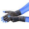 Kedley Copper Infused Arthritis Compression Gloves - Open Tip Fingers,