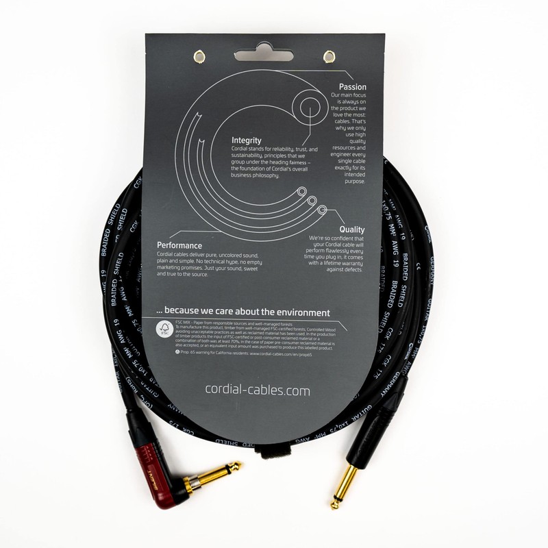 CSI 6 RP-SILENT Instrument Cable Silent 6m 1xSilent angeld Neutrik