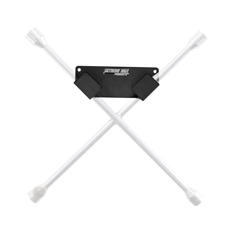 Extreme Max 5001.6775 Aluminum 4-Way Lug Nut Wrench Holder for