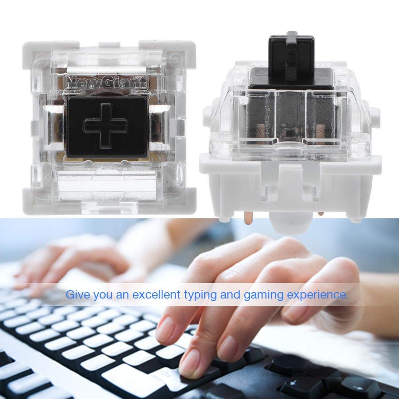 Black Switch 3 Pin Key Switch, 10 Pieces Black Switches