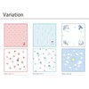 JIKAN STYLE Moomin Goods Lunch Cloth Bento Wrap 100% Cotton