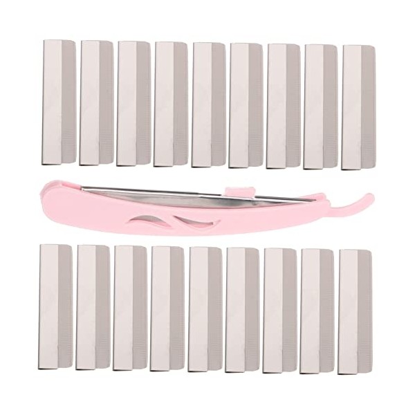 SAFIGLE 101-Piece Eyebrow Razor and Trimmer Kit Portable Makeup Tool