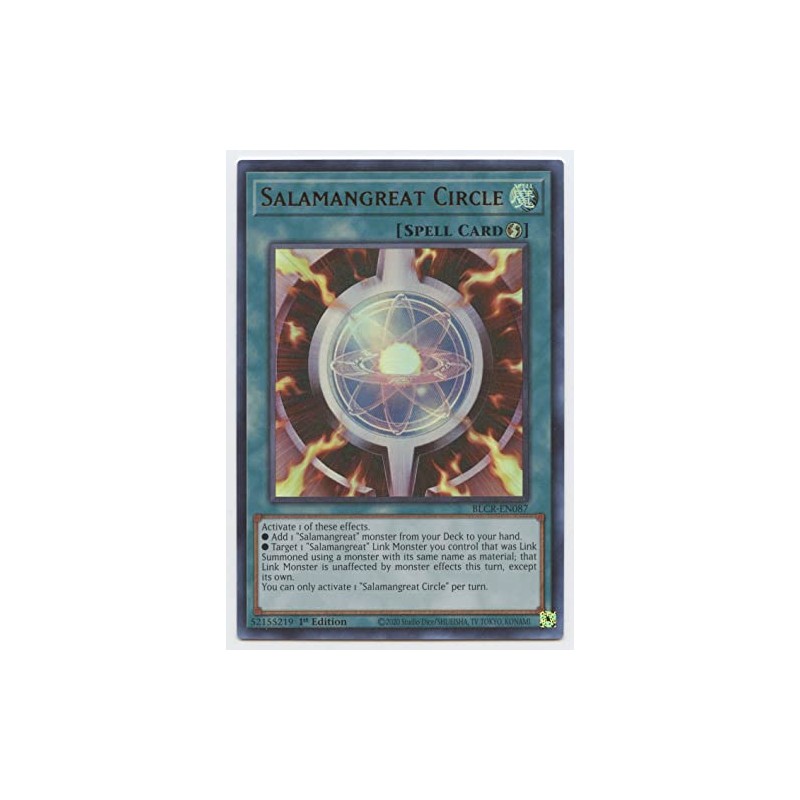 Salamangreat Circle - BLCR-EN087 - Ultra Rare - 1st Edition