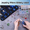 Shynek Jewelry Making Pliers Tools, 8pcs Micro Jewelry Pliers Set