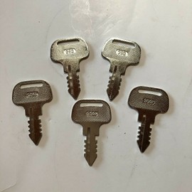 5 PK 50# 393 Key 18510-63720 18510-63620 Ignition Fits for Kubota Tractor M Series M108SDTLDS M4900DT M5700DH Generator AV5500 AV6500 Mower M108SDSL
