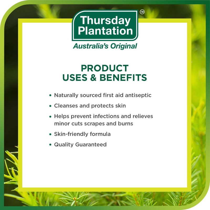 Thursday Plantation Australian Tea Tree Oil, Naturally Sourced Oil, Cleanses