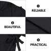 Healeved Barber Cape - Black Waterproof Hairdressing Cape Salon Cape,