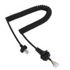 Portable Radio Microphone Microphone Cord Speaker Cable for ICOM HM152/HM154
