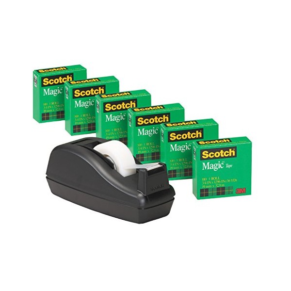 MMM810C40BK - Scotch Magic Invisible Tape