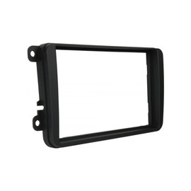 Sound-way - Double DIN Car Radio Frame Installation, 2 DIN Front Panel Frame Stereo compatible with Volkswagen/Skoda/Seat