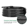DAOSEC 10 ft x 1/2" Heavy Duty Cut-Proof Security Cable