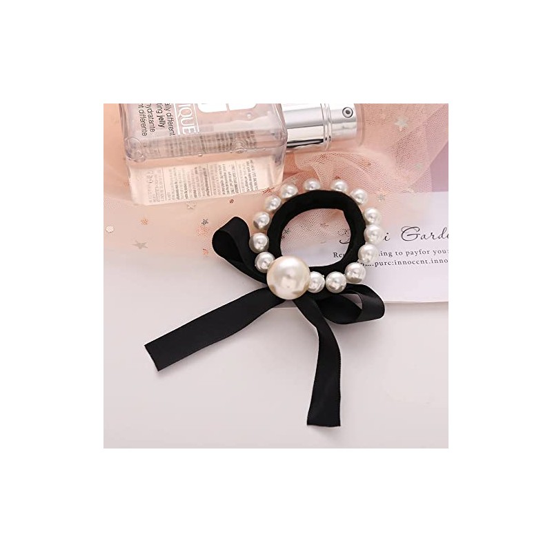 Avance Pearl Hair Rubber Hair Accessory, Stylish, Cute, Adult, Kids,