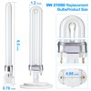 Kittmip 3 Pack 9W Bug Zapper Replacement Bulbs Compatible with
