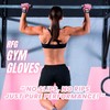 Repton Fitness Gears Gym Gloves with Wrist Strap, Weight Lifting