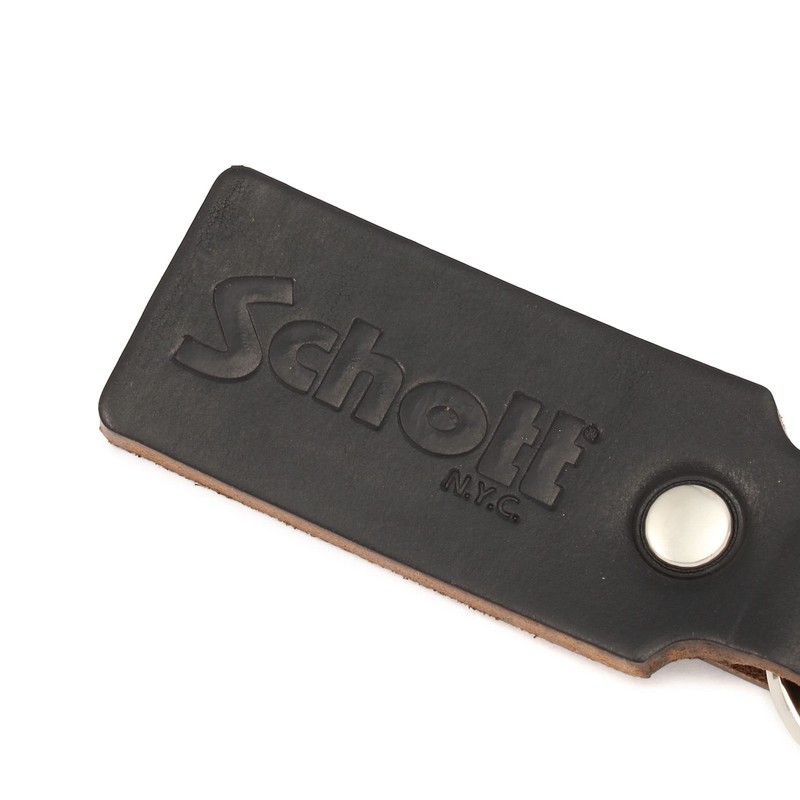 Schott NYC Horween Leather Key Holder 3129101 Men's Leather Key
